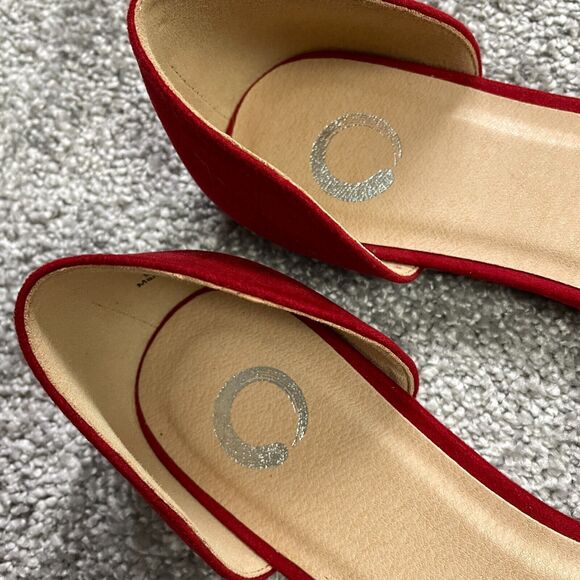 Elegant Red Women's Sandals - Picture 5 of 9